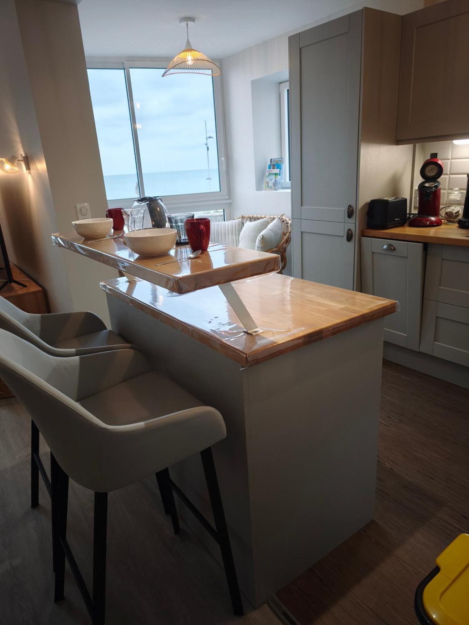 Appartement Renove Avec Vue Sur Mer A Fecamp ! Zewnętrze zdjęcie