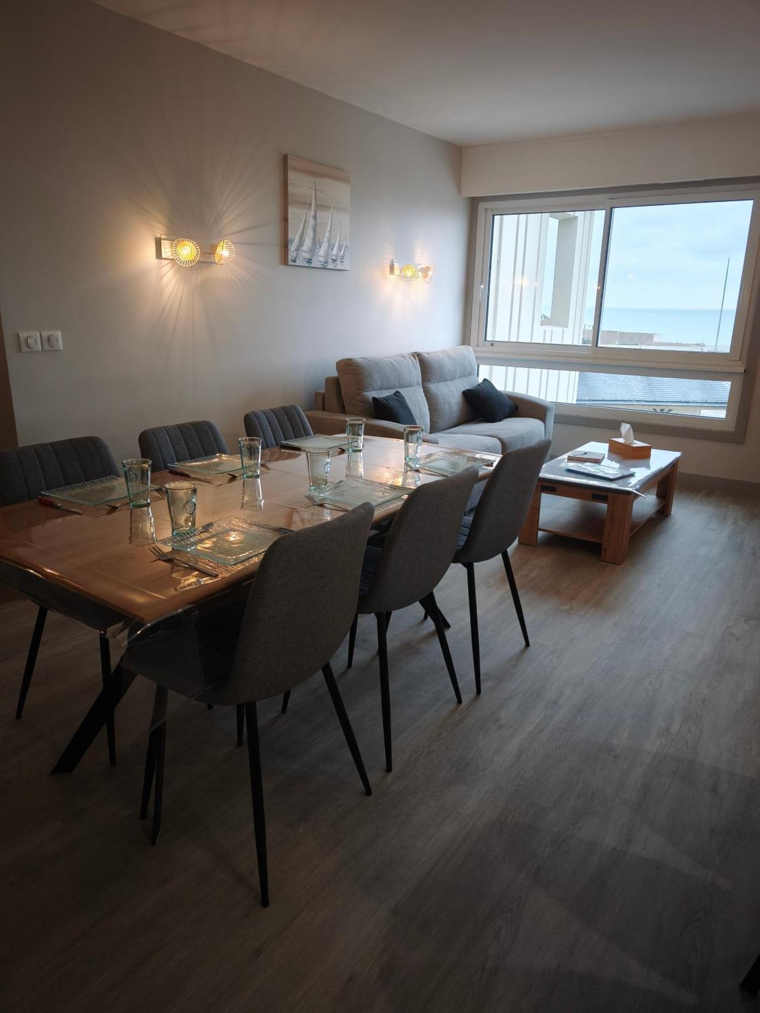 Appartement Renove Avec Vue Sur Mer A Fecamp ! Zewnętrze zdjęcie