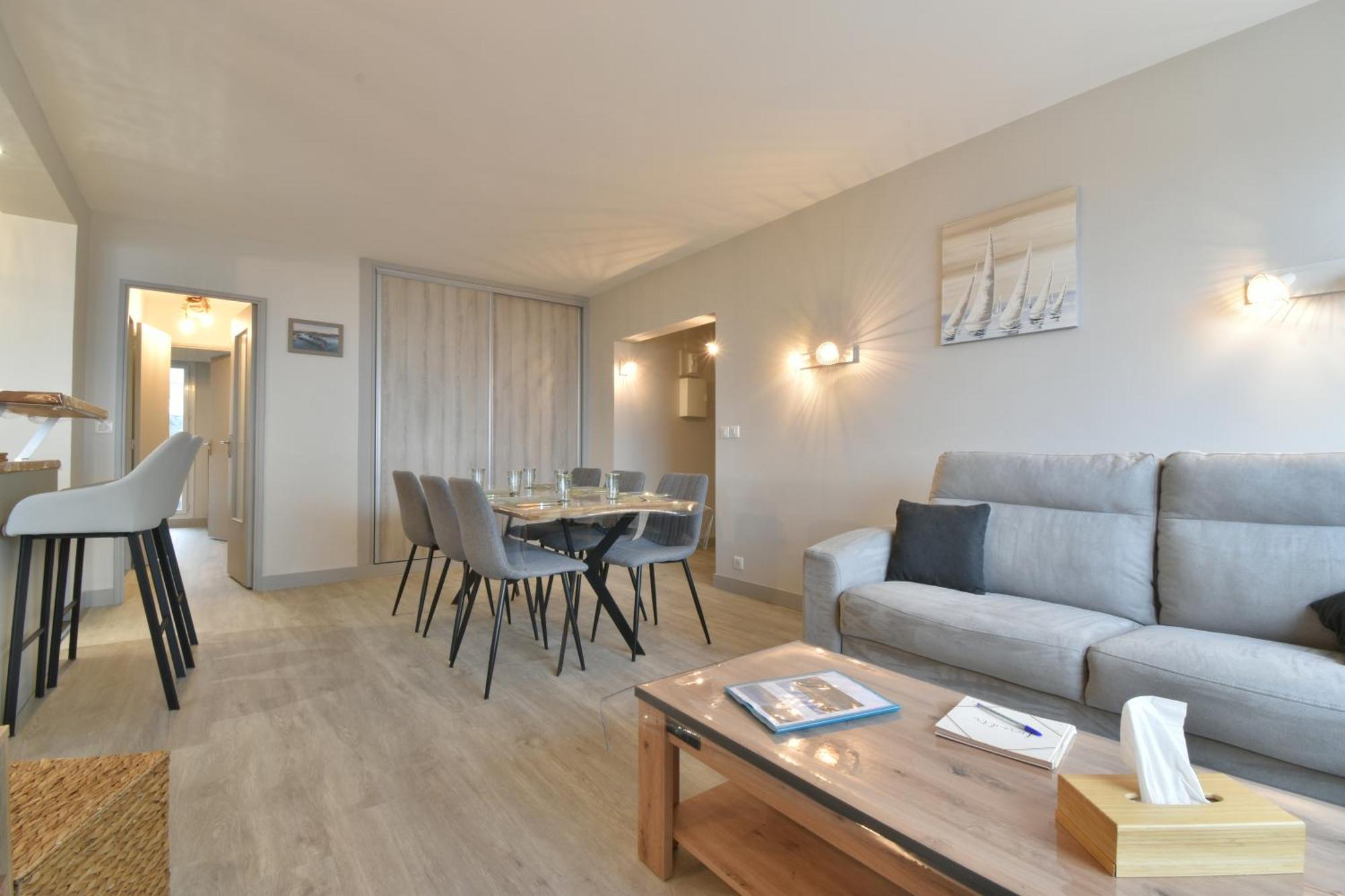 Appartement Renove Avec Vue Sur Mer A Fecamp ! Zewnętrze zdjęcie